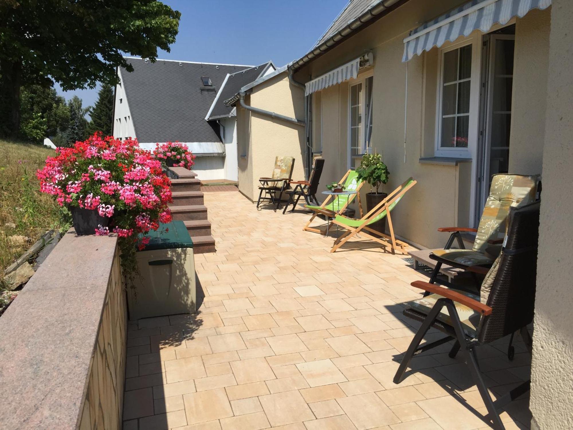 Berghotel Talblick Holzhau Bagian luar foto